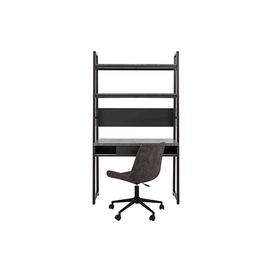 Moon Wall Desk and Rocket Office Chair