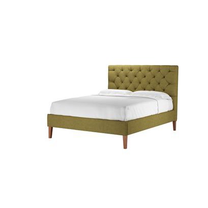 Rosalie 130cm King Bed in Mossymere Norfolk Cotton - sofa.com