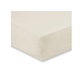 Cotton Rich Sateen Fitted Sheet Cream