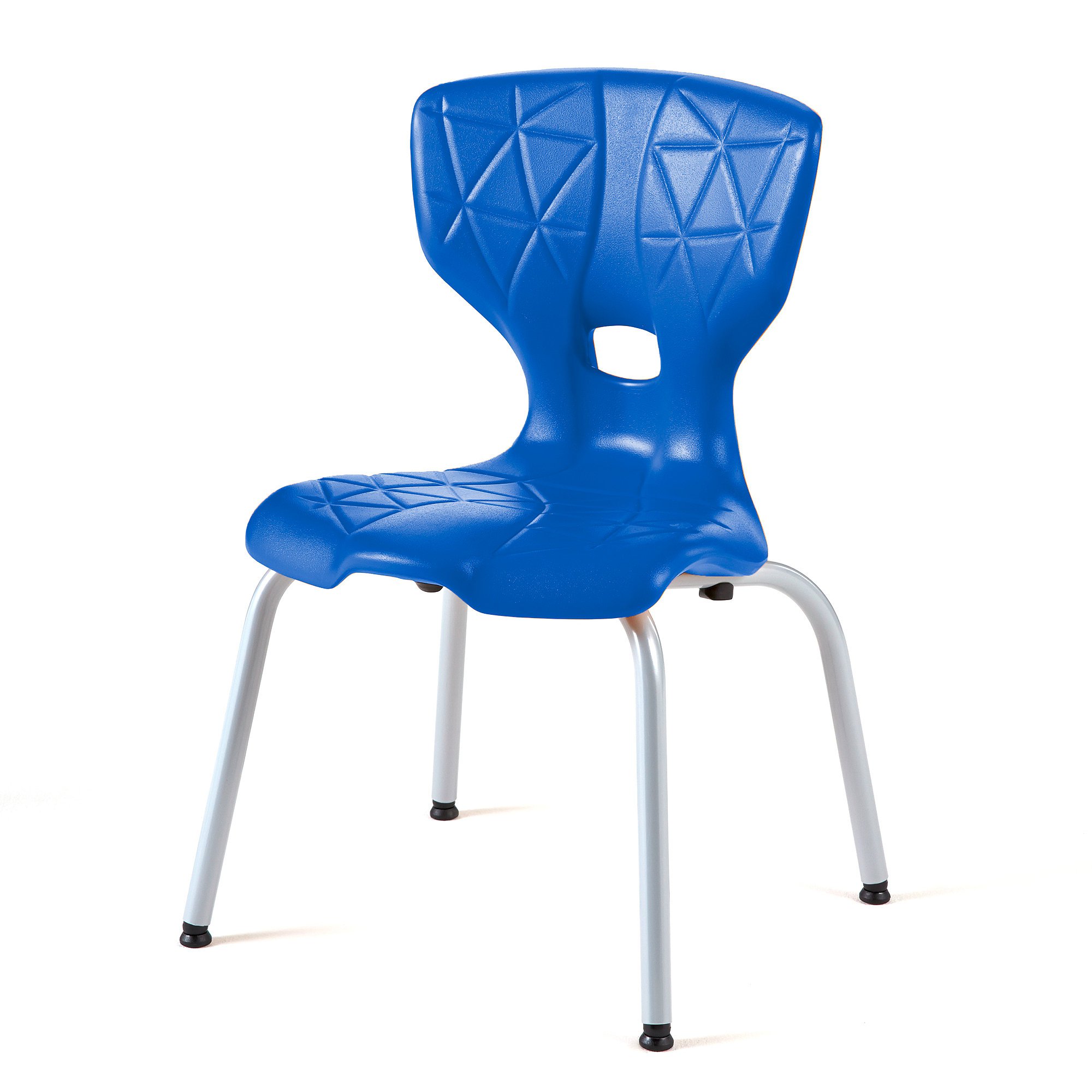 Children's chair ALDA I, H 350 mm, blue