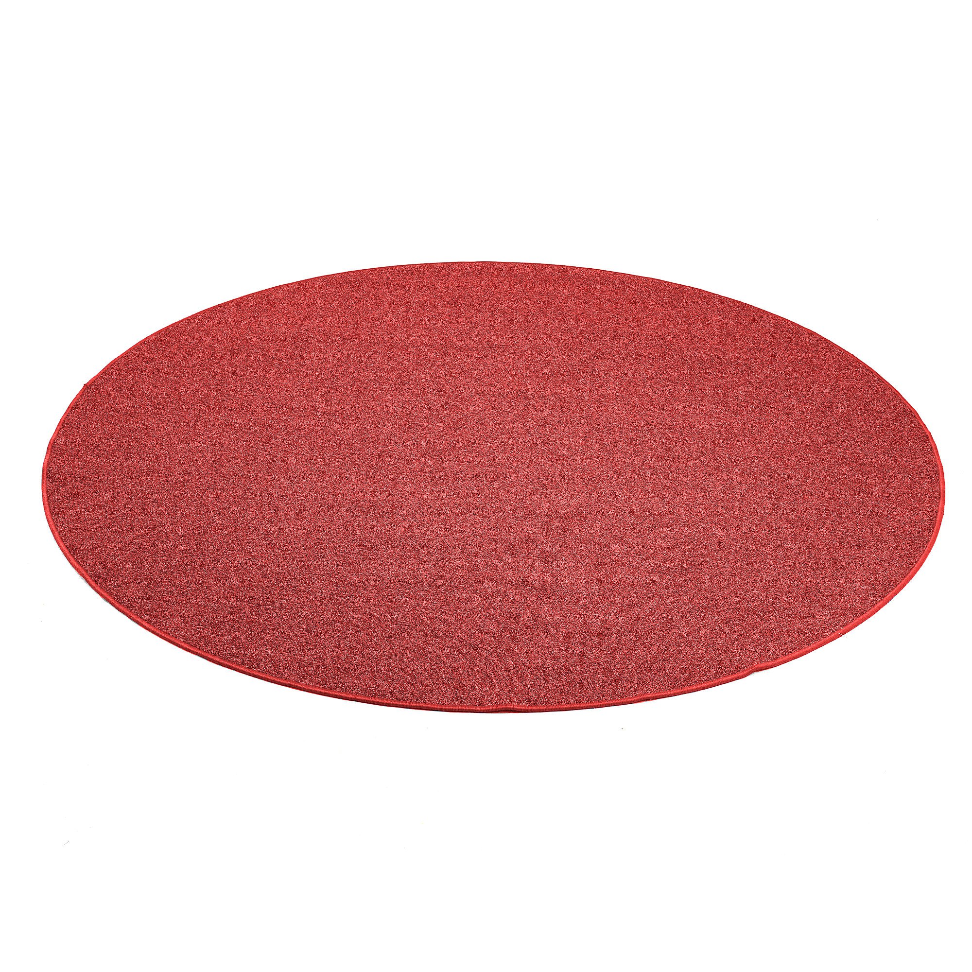 Round play mat MAX, Ø2500 mm, red
