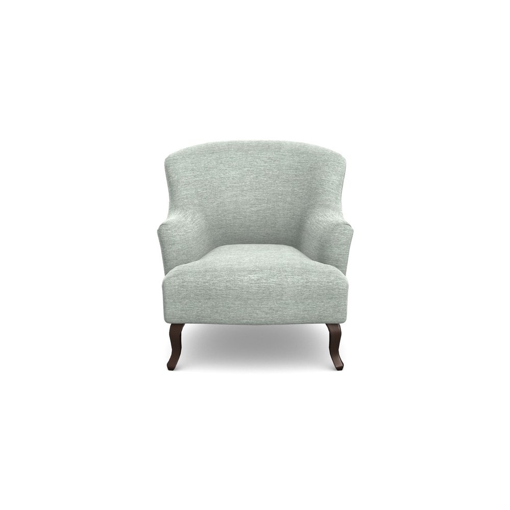 Grassington Chair in Textured Velvet- Seagrass