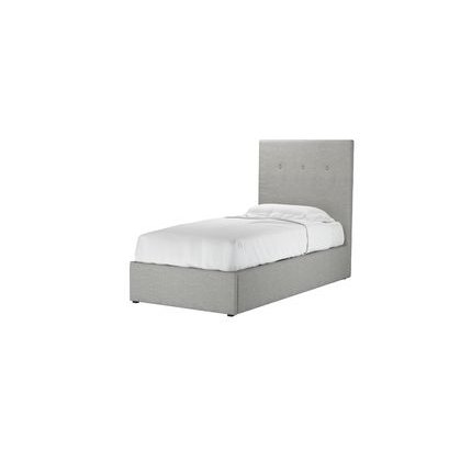 Avery 130cm Single Ottoman Bed in Marble Silky Jacquard Weave - sofa.com