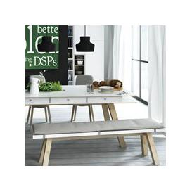 Vox 4 You Dining Bench in White