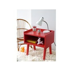 Mathy by Bols Childrens Bedside Table in Madavin Design available in 26 Colours  - - image 1