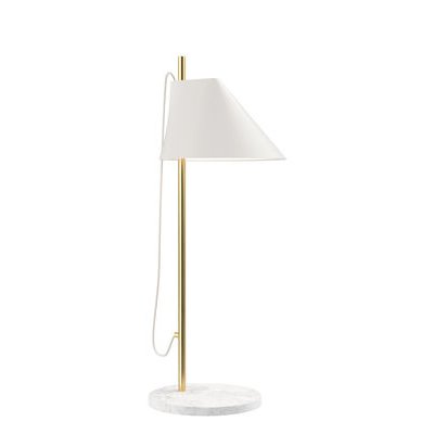 Yuh Table lamp - LED / Marble base - Adjustable by Louis Poulsen White