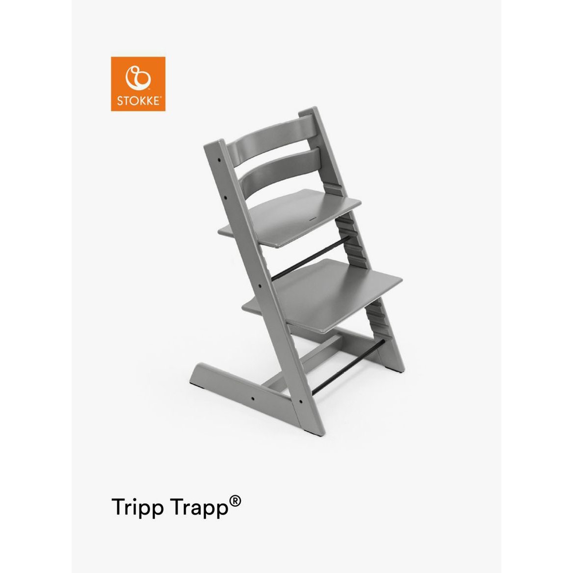Stokke Tripp Trapp Highchair, Storm Grey