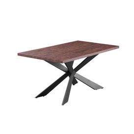 Duke LUX Dining Table Colour: Walnut