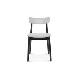 image-Nopp Chair, Leather Back & Seat, Grey