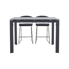 Connubia by Calligaris - New Baron Table and 2 Bar Stools Set