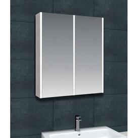 Clapper 60cm x 70cm Surface Mount Mirror Cabinet with LED Lightning