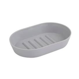 Cooke & Lewis Palmi Silver Gloss Plastic Soap Dish (W)90mm
