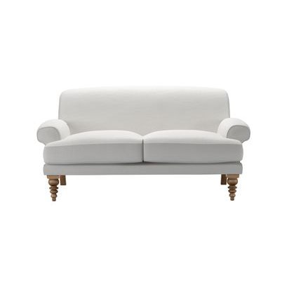 Saturday 2 Seat Sofa in Alabaster Brushed Linen Cotton - sofa.com
