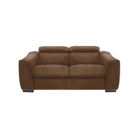 Elixir 2 Seater Fabric Sofa - Left & Right No Recliner - Hazelnut