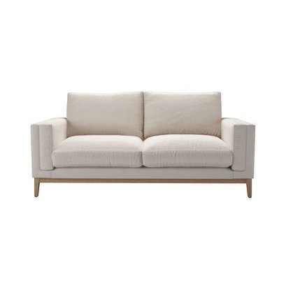 Costello 2.5 Seat Sofa in Taupe Brushed Linen Cotton - sofa.com