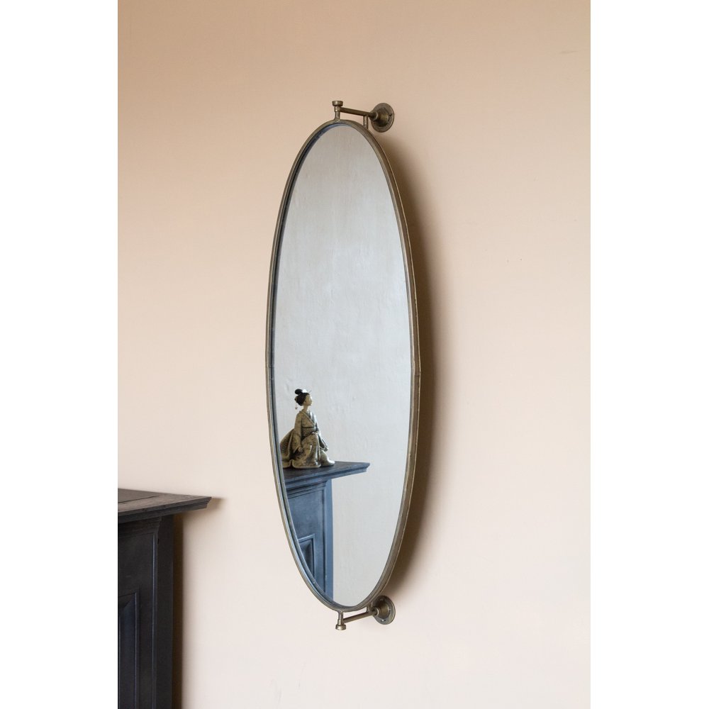 Oval Swivel Wall Mirror