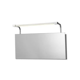 Mantra M5086 Sisley LED Bathroom Small Bridge Wall Light In Silver And Chrome