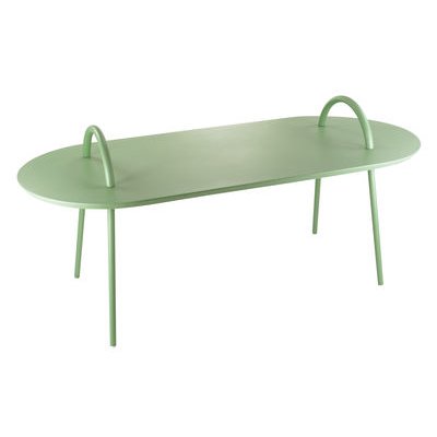 Swim Coffee table - / Indoor & outdoor - 118 x 53 cm by Bibelo Green