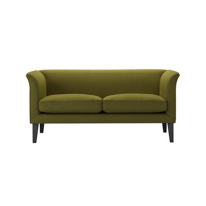 Fingal 2 Seat Sofa in Royal Fern Brushed Linen Cotton - sofa.com
