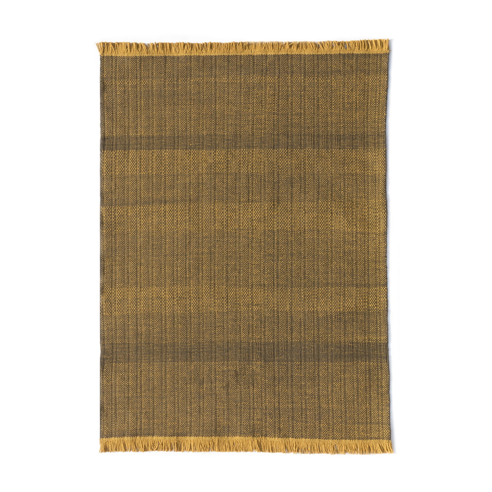 Tres Texture Outdoor Rug in Mustard 300cm x 400cm By nanimarquina