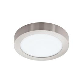 Eglo 96678 Fueva-C LED Flush Round Ceiling Light In Satin Nickel - Dia: 300mm
