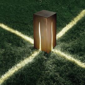 Granito Floor lamp - H 60 cm - Outdoor by Artemide Brown