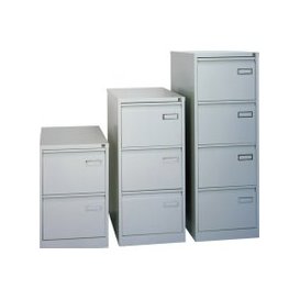 Bisley Executive PSF Filing Cabinet, White