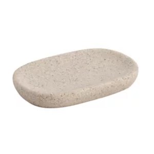 Cooke & Lewis Jubba Mastic Stone Effect Matt Polyresin Soap Dish (W)91mm