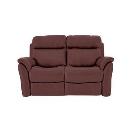 Relax Station Revive 2 Seater NC Leather Power Recliner Sofa - NC Deep Red