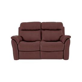 Relax Station Revive 2 Seater NC Leather Power Recliner Sofa - NC Deep Red