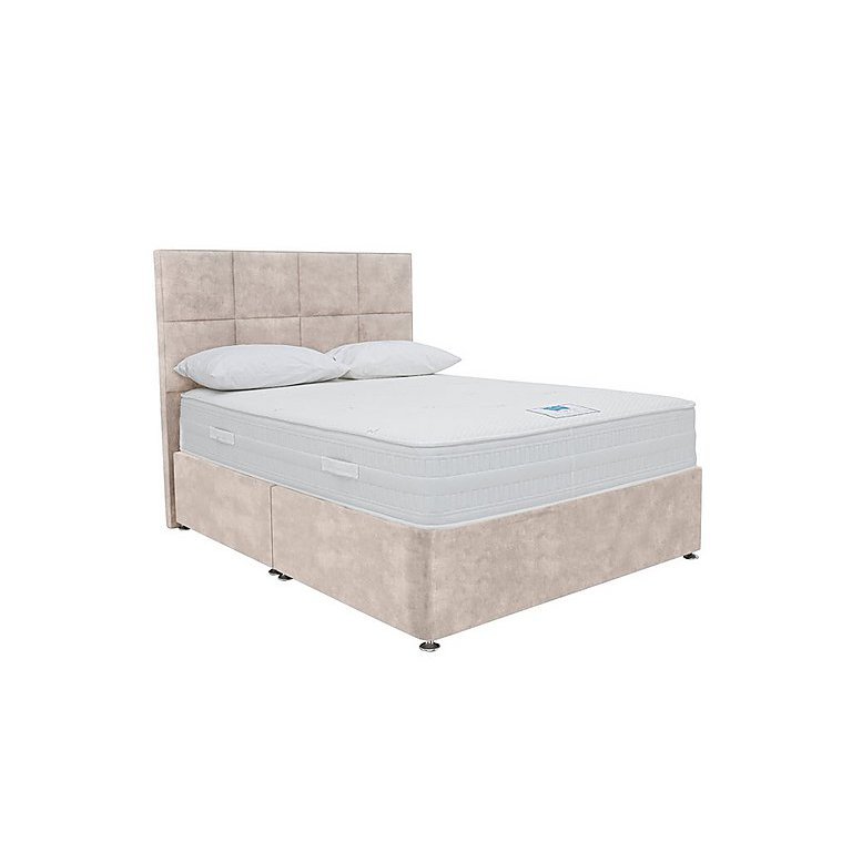 Sleep Story - Hybrid 3000 Divan Set with 4 Drawers - Small Double - Lace Ivory