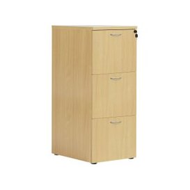 Proteus Wooden Filing Cabinet, Oak