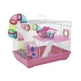 image-Hugo Hamster Cage in Pink