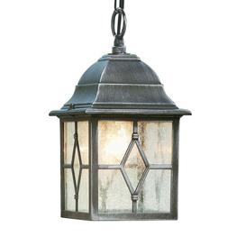 Searchlight 1641 Genoa Outdoor Hanging Porch Lantern In Aluminium