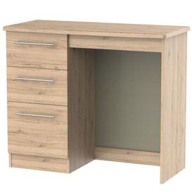 Colby Desk Natural 3 Drawers