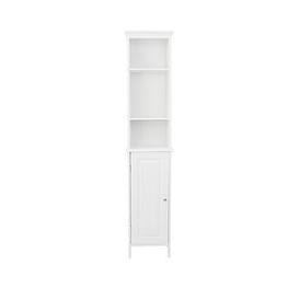 Lloyd Pascal Devonshire Tall Bathroom Cabinet - White