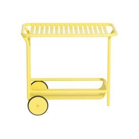Week-End Dresser - / Aluminium - Casters by Petite Friture Yellow