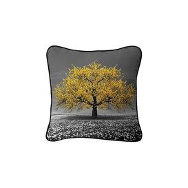 Cherry Tree Cushion - Yellow