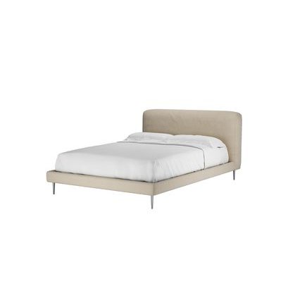 Lucy Double Bed in Moon Smart Cotton - sofa.com