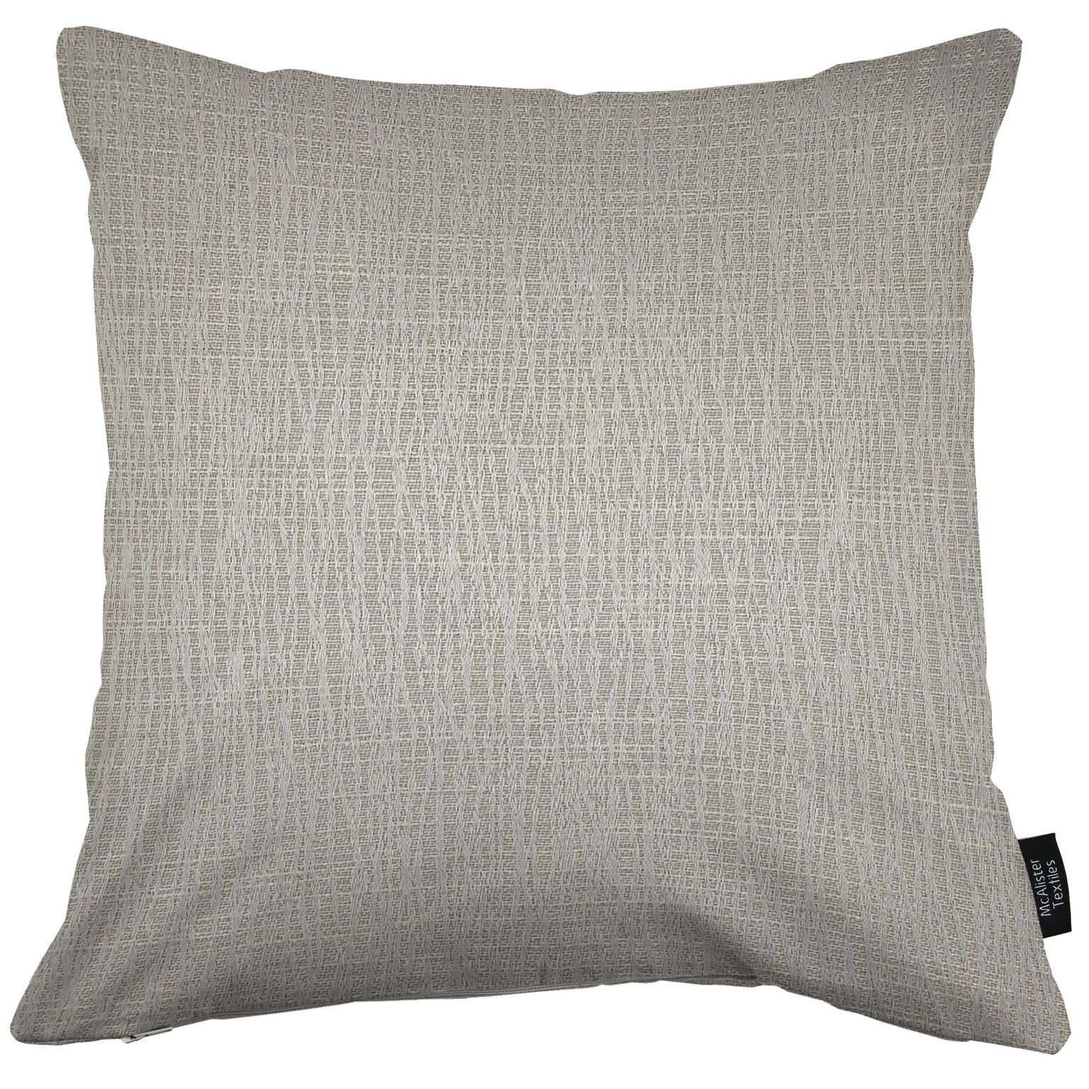 Linea Dove Grey Plain Cushions, Cover Only / 49cm x 49cm