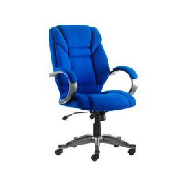 Fiji Fabric Executive Chair (Blue), Blue