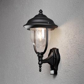 Parma Modern Up 1 Light Outdoor Wall Lantern with Motion Sensor