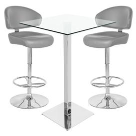 2- Person Bar Table And Bar Stool Set