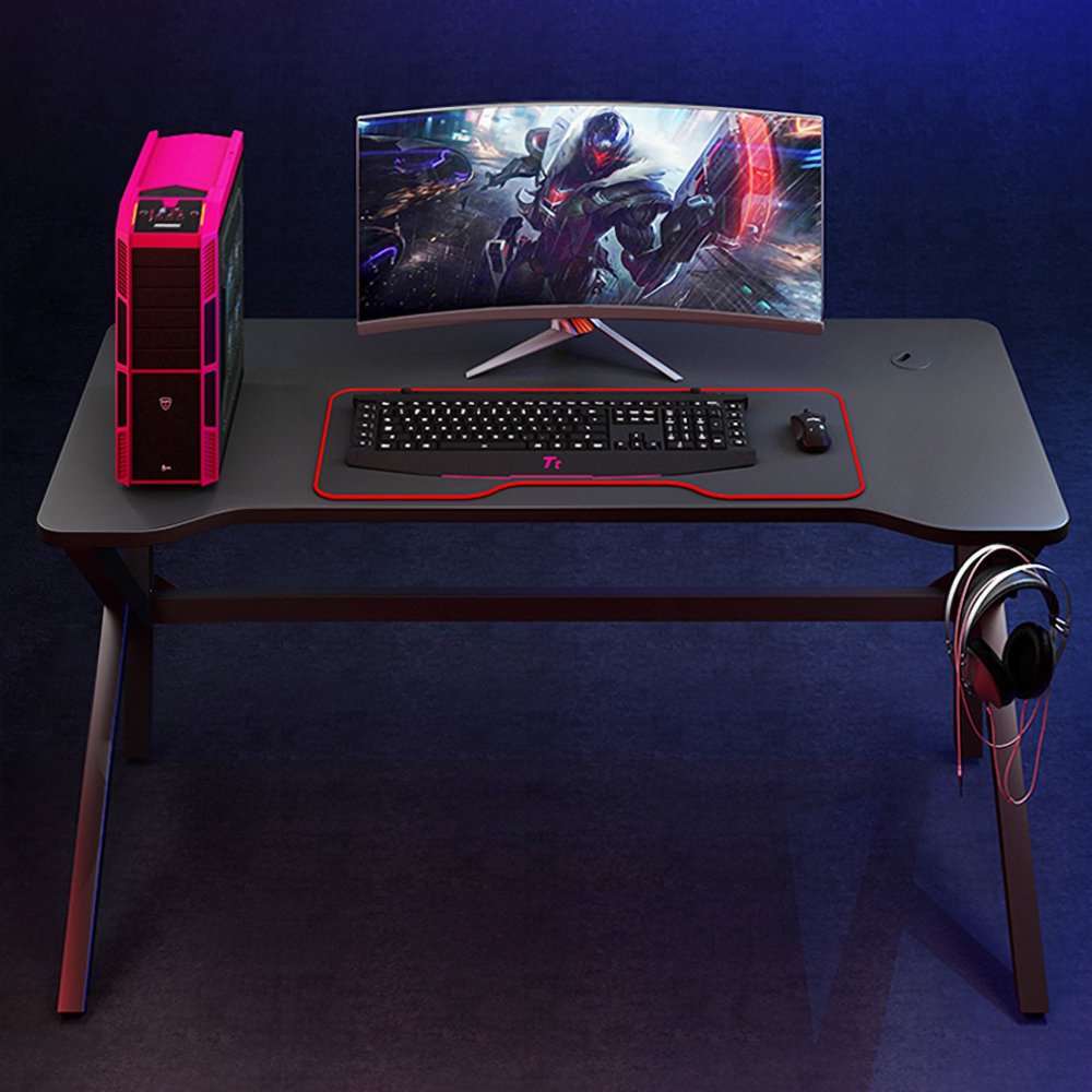 1200mm Modern Black Computer Desk Gaming Desk