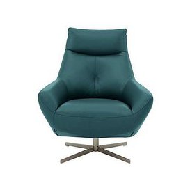 Galaxy Swivel Chair - Green- World of Leather
