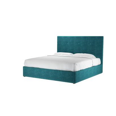 Avery 130cm Super King Ottoman Bed in Neptune Smart Velvet - sofa.com