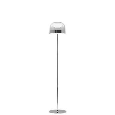 Equatore Small Floor lamp - / LED - Glass - H 135 cm by Fontana Arte Metal