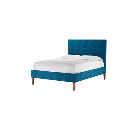 Avery 130cm Double Bed in Scuba Smart Velvet - sofa.com