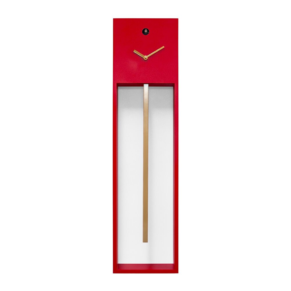 Progetti - Uaigong Pendulum Cuckoo Clock - Red/Gold