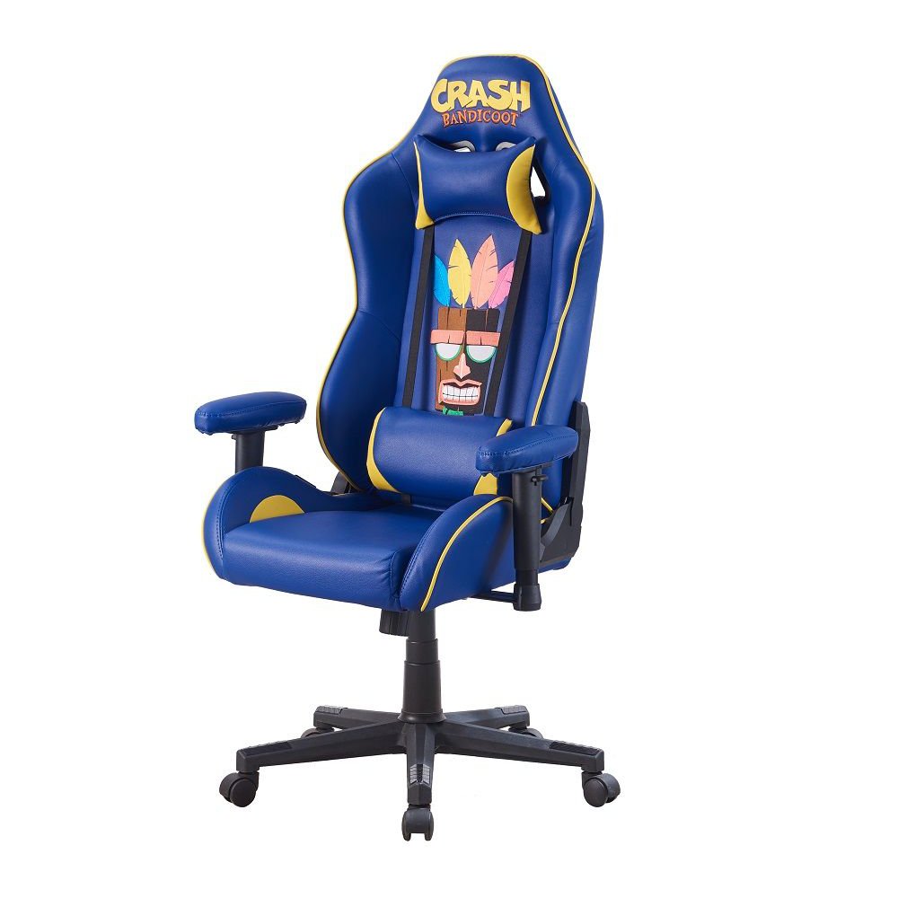ADX ACRASHGN22 Crash Bandicoot Gaming Chair - Blue, Blue